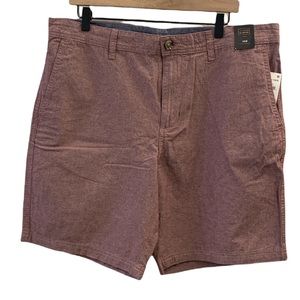 14th & Union | NWT Slim Fit | Light burgundy Mens Shorts | Size 38